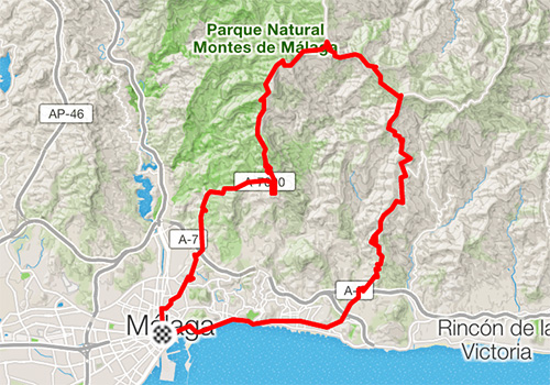 Road cycling routes in Malaga – RB-04